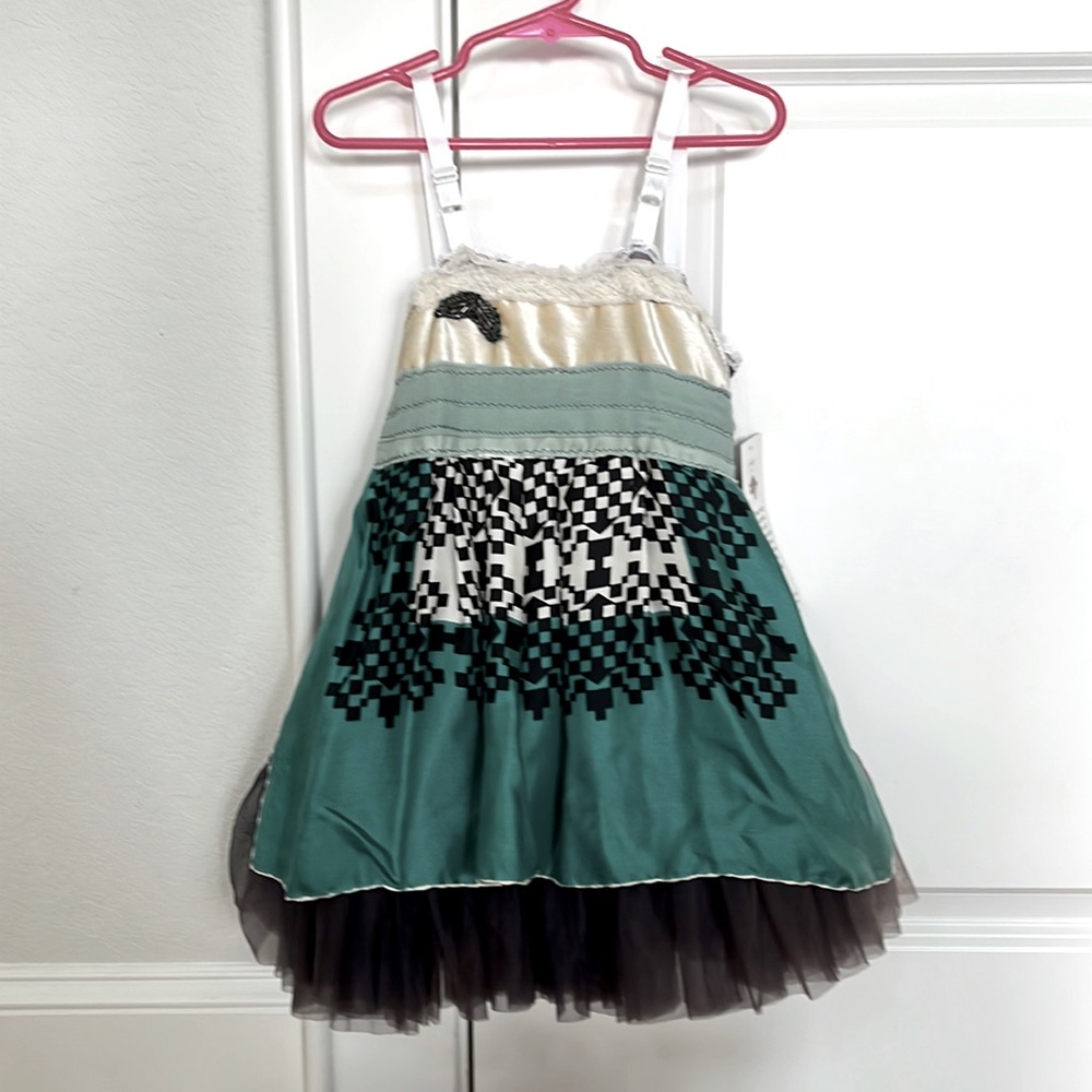 Ruby Pearl little girls handmade dress